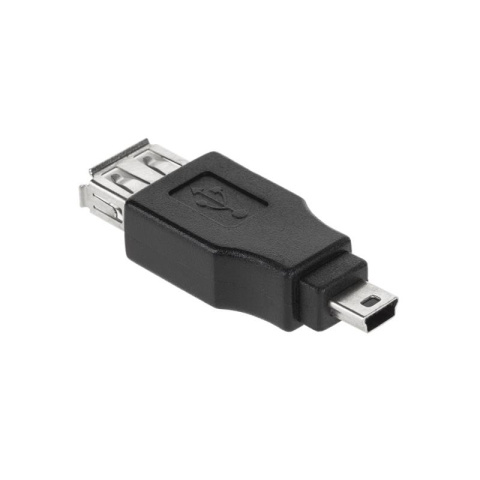 Przejście, adapter z wtyk mini usb 5P na gniazdo USB typ A