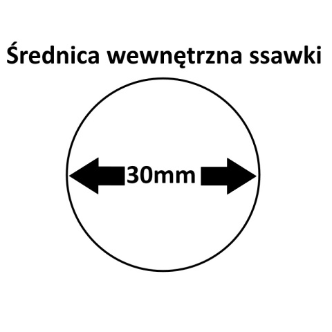 Ssawka mała ze szczotką Z-32 do odkurzacza Zelmer