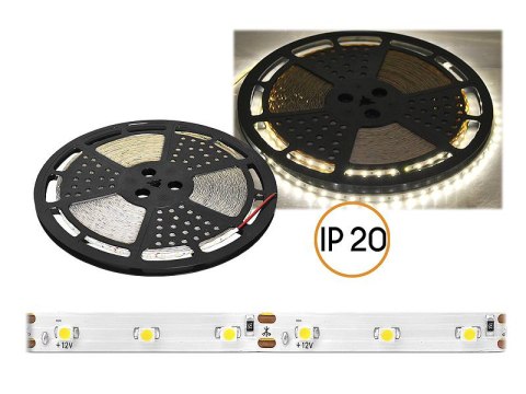 Sznur diodowy IP20, taśma LED światło naturalne białe, 60diod/m, 4,8W /m, SMD2835