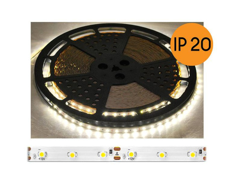 Sznur diodowy IP20, taśma LED światło naturalne białe, 60diod/m, 4,8W /m, SMD2835