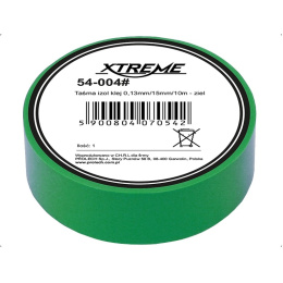XTREME Taśma izolacyjna klejąca 0,13mmx15mmx10m zielona