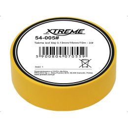 XTREME Taśma izolacyjna klejąca 0,13mmx15mmx10m żółta