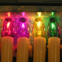 Tradycyjne polskie lampki choinkowe kolorowe 3W 7,5m 16 szt. B