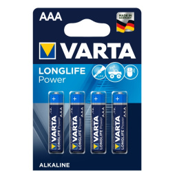 Varta Longlife Power, Bateria Alkaliczna AAA (R3, LR03)