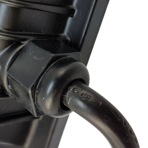 Volteno naświetlacz reflektor halopak LED slim 100W 5500LM IP65 6400K biały zimny