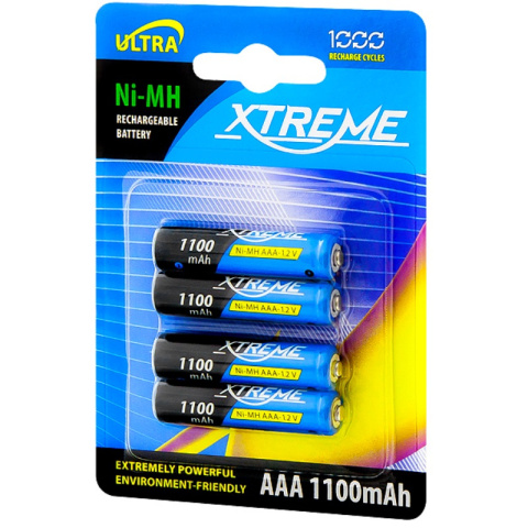 Xtreme akumulator bateria AAA R3 1,2V NiMH 1100mAh