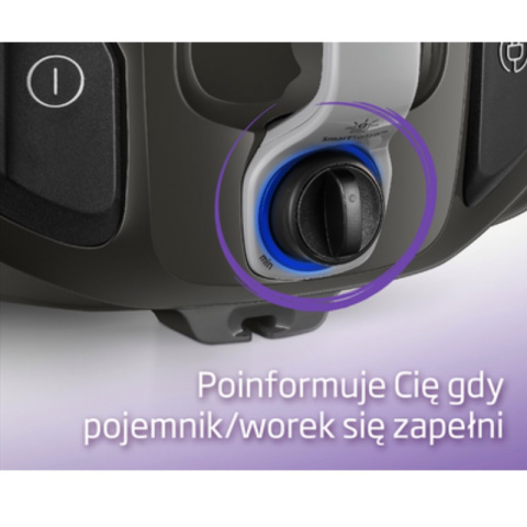 Beko VCC34801AR Odkurzacz workowy H12 800W 7,5m czarny czerwony