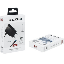 Blow H21D, ładowarka micro USB, travel charge 2,1A