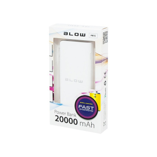 Blow Power Bank Fast, przenośna bateria 20000 mAh 2xUSB PB15