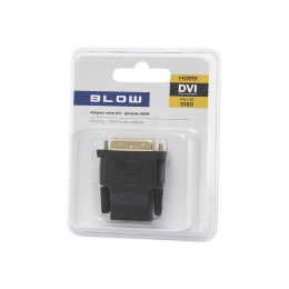 Blow przejście, adapter wtyk DVI - gniazdo HDMI, Full HD 1080P