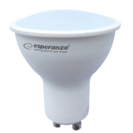 Esperanza żarówka lampa LED 6W = 45W GU10 3000K 580LM MR16 ciepło biała