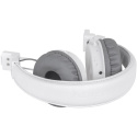 Kruger&Matz bezprzewodowe słuchawki nauszne WAVE białe KM0625