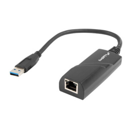 Lanberg karta sieciowa pod USB 3.0 1X RJ45 1GB na kablu