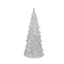 Ozdoba świąteczna choinka LED 17cm, biała