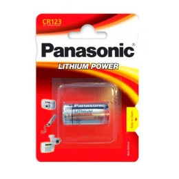 PANASONIC Photo Power, bateria litowa CR123 3V do aparatów fotograficznych