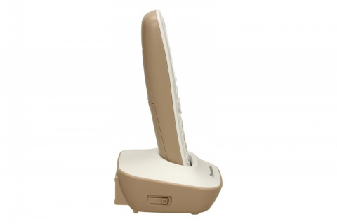 Panasonic DECT KX-TG1611 PDJ telefon bezprzewodowy, beżowy