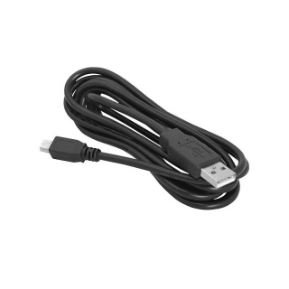 Przewód USB 2.0, kabel USB typ A - mini USB typ B czarny 1,8m