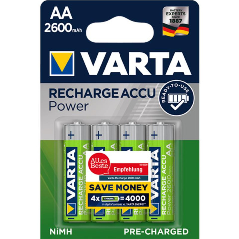 Varta Akumulator bateria AA (R6) 2600 mAh seria Power