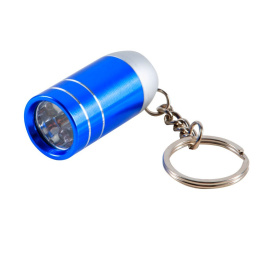 Volteno Latarka LED metalowa brelok do kluczy IP44 niebieska