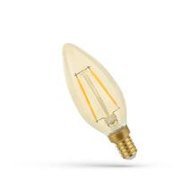 Żarówka LED 2W E14 230V świeczka COG ciepło biała RetroShine Spectrum
