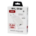 Blow H24A ładowarka sieciowa 2.4A, adapter sieciowy USB pojedyńczy