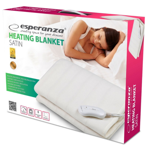 Esperanza SATIN koc elektryczny 60W 150x80cm