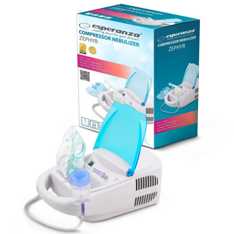 Esperanza Zephyr ECN002 inhalator nebulizator kompresorowy