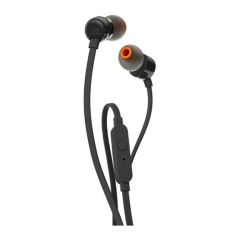 JBL Tune 110 słuchawki przewodowe z mikrofonem mini jack 3,5mm, czarne