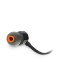 JBL Tune 110 słuchawki przewodowe z mikrofonem mini jack 3,5mm, czarne