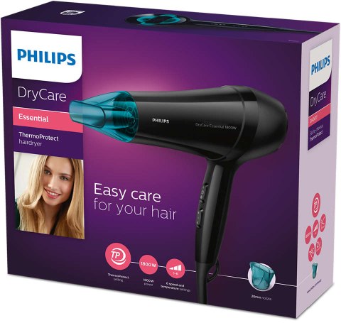 Philips DryCare Essential BHD017/00 suszarka do włosów, 1800W