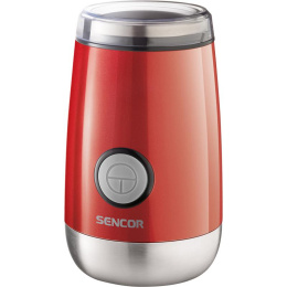 Sencor SCG 2050RD elektryczny młynek do kawy, ziół, przypraw, cukru, 150W, 60g, czerwony