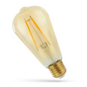 Spectrum żarówka lampa LED dekoracyjna ST64 2W 240LM E27 2300K - 2500K ciepły biały