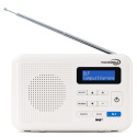 TechniSat TechniViola Dira 1 radio cyfrowe FM DAB+ RDS białe
