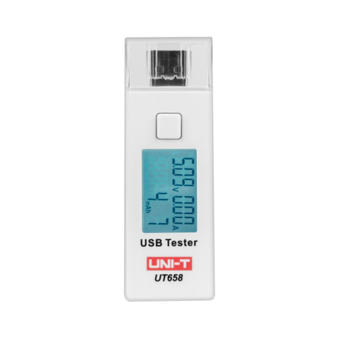 Uni-T UT658 miernik, tester gniazd USB do 3A