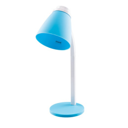 Volteno lampa biurkowa, lampka nocna MONIC na gwint E14 niebieska