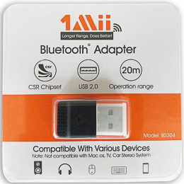 1Mii B04 adapter bluetooth 4.0 do komputera, słuchawek, zasięg do 20M
