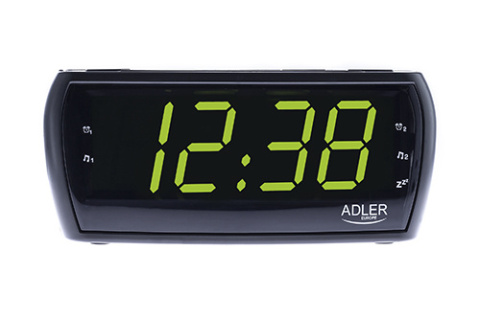 Adler AD 1121 radiobudzik radio cyfrowy budzik z dużym wyświetlaczem