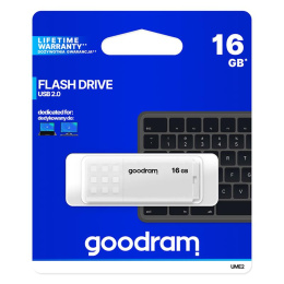 Goodram UME2 pendrive 16GB USB 2.0, biały