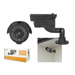 IR-2000 atrapa kamery, zewnętrzna, wodoodporna, dioda LED, czarna