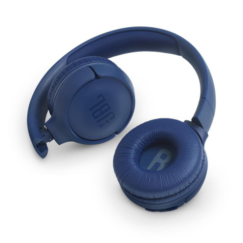 JBL Tune 500BT słuchawki nauszne, bezprzewodowe bluetooth Pure Bass, niebieskie