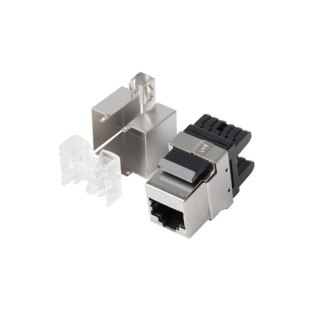 Lanberg moduł KEYSTONE gniazdo RJ45, LSA 180 stopni, FTP kat. 5E