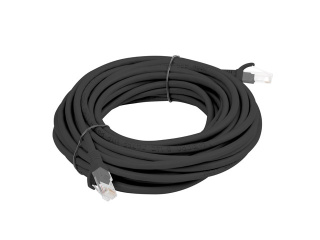 Lanberg przewód internetowy, patchcord 5M RJ45 kat. 6, UTP, czarny