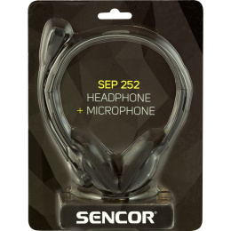 SENCOR SEP 252 Słuchawki z mikrofonem