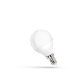 Spectrum żarówka lampa LED 1W E14 3000K 90LM kulka ciepło biała