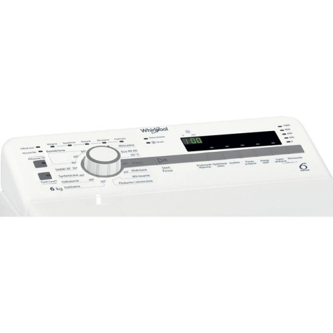 Whirlpool TDLR 6030S PL/N pralka ładowana od góry, 6kg, 1000 obr., D