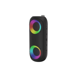 Audictus Aurora głośnik bezprzewodowy bluetooth 14W RMS, RGB, czarny