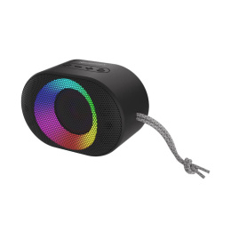 Audictus Aurora mini głośnik bezprzewodowy bluetooth 7W RMS, RGB, czarny