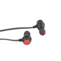 Audictus Endorphine słuchawki bezprzewodowe BT, dokanałowe, czarne + czerwone