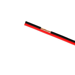 Cabletech przewód kabel głośnikowy 2x0,20 CCA OFC czarno-czerwony