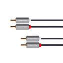 Kruger&Matz Basic przewód kabel 2xRCA - 2xRCA CINCH 5M